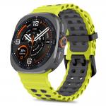 Curea Tech-Protect Iconband Pro compatibila cu Samsung Galaxy Watch Ultra 1/2 47mm, Lime / Black 2 - lerato.ro