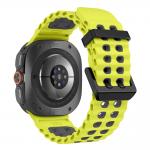 Curea Tech-Protect Iconband Pro compatibila cu Samsung Galaxy Watch Ultra 1/2 47mm, Lime / Black 3 - lerato.ro