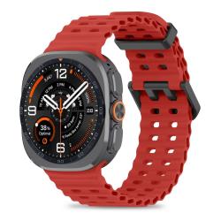 Curea Tech-Protect Iconband Pro compatibila cu Samsung Galaxy Watch Ultra 1/2 47mm, Rosu