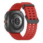 Curea Tech-Protect Iconband Pro compatibila cu Samsung Galaxy Watch Ultra 1/2 47mm, Rosu 3 - lerato.ro