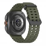 Curea Tech-Protect Iconband Pro compatibila cu Samsung Galaxy Watch Ultra 1/2 47mm, Military Green 3 - lerato.ro