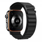 Curea din nailon Tech-Protect Nylon Pro compatibila cu Huawei Watch Fit 3 / 4 / 4 Pro / 5 / 5 Pro, Negru 3 - lerato.ro