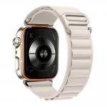 Curea din nailon Tech-Protect Nylon Pro compatibila cu Huawei Watch Fit 3 / 4 / 4 Pro / 5 / 5 Pro, Light Gold 3 - lerato.ro