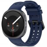 Curea din silicon Tech-Protect Silicone Air compatibila cu Samsung Galaxy Watch 9 / 8 (40/44/46mm), Navy Blue 2 - lerato.ro