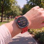 Curea Tech-Protect Silicone Air compatibila cu Samsung Galaxy Watch Ultra 1/2 47mm, Rosu 4 - lerato.ro
