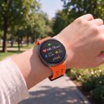 Curea din silicon Tech-Protect Silicone Air compatibila cu Samsung Galaxy Watch 9 / 8 (40/44/46mm), Portocaliu 4 - lerato.ro