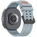Curea din silicon Tech-Protect Silicone Air compatibila cu Samsung Galaxy Watch 9 / 8 (40/44/46mm), Gri 3 - lerato.ro