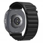 Curea din nylon Tech-Protect Nylon Pro compatibila cu Samsung Galaxy Watch 9 / 8 (40/44/46mm), Negru 7 - lerato.ro