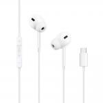 Casti audio Tech-Protect Ultraboost Core G3, In-ear, Control pe fir, USB-C, Lungime cablu 1.2m, Alb 2 - lerato.ro