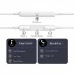 Casti audio Tech-Protect Ultraboost Core G3, In-ear, Control pe fir, USB-C, Lungime cablu 1.2m, Alb 8 - lerato.ro