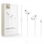 Casti audio Tech-Protect Ultraboost Core G3, In-ear, Control pe fir, Jack 3.5mm, Lungime cablu 1.2m, Alb 3 - lerato.ro