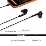 Casti audio Tech-Protect Ultraboost Core G3, In-ear, Control pe fir, Jack 3.5mm, Lungime cablu 1.2m, Negru 7 - lerato.ro