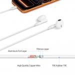 Casti audio Tech-Protect Ultraboost Core G4, In-ear, Control pe fir, USB-C, Lungime cablu 1.2m, Alb 7 - lerato.ro