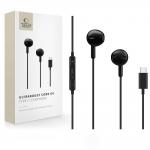 Casti audio Tech-Protect Ultraboost Core G4, In-ear, Control pe fir, USB-C, Lungime cablu 1.2m, Negru 3 - lerato.ro