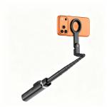 Selfie stick cu trepied Tech-Protect L11S, Compatibil MagSafe, Telecomanda Bluetooth, Baterie CR1632, Lungime maxima 94cm, Negru 4 - lerato.ro