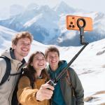 Selfie stick cu trepied Tech-Protect L11S, Compatibil MagSafe, Telecomanda Bluetooth, Baterie CR1632, Lungime maxima 94cm, Negru 10 - lerato.ro