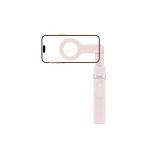 Selfie stick cu trepied Tech-Protect L11S, Compatibil MagSafe, Telecomanda Bluetooth, Baterie CR1632, Lungime maxima 94cm, Roz 7 - lerato.ro