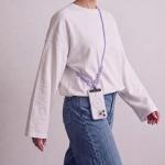 Snur pentru carcase Tech-Protect C5SD Rope Crossbody, 80cm, Mov 6 - lerato.ro