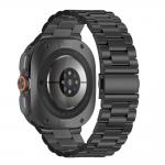 Curea din otel Tech-Protect Stainless compatibila cu Samsung Galaxy Watch Ultra 1/2 47mm, Negru 8 - lerato.ro