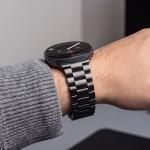 Curea din otel Tech-Protect Stainless compatibila cu Samsung Galaxy Watch 9 / 8 (40/44/46mm), Negru 7 - lerato.ro