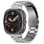 Curea din otel Tech-Protect Stainless compatibila cu Samsung Galaxy Watch Ultra 1/2 47mm, Silver 2 - lerato.ro