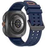 Curea din silicon Tech-Protect Silicone Air compatibila cu Samsung Galaxy Watch Ultra 1/2 47mm, Navy Blue 4 - lerato.ro