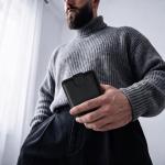 Husa flip cover Tech-Protect Wallet compatibila cu Samsung Galaxy Z Flip 8, Negru 5 - lerato.ro