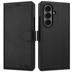 Husa flip cover Tech-Protect Wallet compatibila cu Samsung Galaxy Z Fold 8 Ultra, Negru
