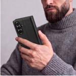 Husa flip cover Tech-Protect Wallet compatibila cu Samsung Galaxy Z Fold 8 Ultra, Negru 6 - lerato.ro
