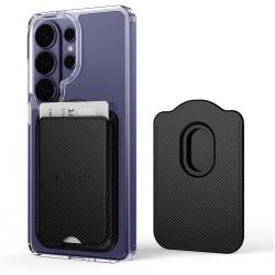 Portofel Tech-Protect CH02 MagWallet, Compatibil MagSafe, Negru