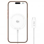 Incarcator wireless Tech-Protect A54, 25W, 32, Cablu USB-C 1.5m, Alb 3 - lerato.ro