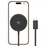 Incarcator wireless Tech-Protect A54, 25W, 32, Cablu USB-C 1.5m, Negru 3 - lerato.ro
