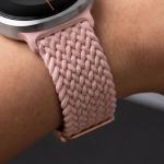 Curea din nylon Tech-Protect NylonMag compatibila cu Samsung Galaxy Watch 9 / 8 (40/44/46mm), Roz 8 - lerato.ro