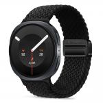Curea din nylon Tech-Protect NylonMag compatibila cu Samsung Galaxy Watch 9 / 8 (40/44/46mm), Negru 2 - lerato.ro