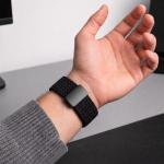 Curea din nylon Tech-Protect NylonMag compatibila cu Samsung Galaxy Watch 9 / 8 (40/44/46mm), Negru 6 - lerato.ro