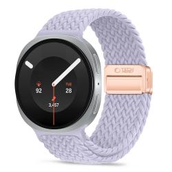 Curea din nylon Tech-Protect NylonMag compatibila cu Samsung Galaxy Watch 9 / 8 (40/44/46mm), Mov