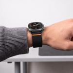 Curea din nylon Tech-Protect Nylon Clasp compatibila cu Samsung Galaxy Watch Ultra 1/2 47mm, Negru 7 - lerato.ro