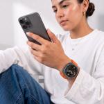 Curea din nylon Tech-Protect Nylon Clasp compatibila cu Samsung Galaxy Watch Ultra 1/2 47mm, Portocaliu 5 - lerato.ro