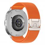 Curea din nylon Tech-Protect Nylon Clasp compatibila cu Samsung Galaxy Watch 9 / 8 (40/44/46mm), Portocaliu 4 - lerato.ro