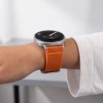 Curea din nylon Tech-Protect Nylon Clasp compatibila cu Samsung Galaxy Watch 9 / 8 (40/44/46mm), Portocaliu 7 - lerato.ro