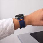 Curea din nylon Tech-Protect Nylon Clasp compatibila cu Samsung Galaxy Watch 9 / 8 (40/44/46mm), Navy Blue 7 - lerato.ro
