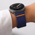 Curea din nylon Tech-Protect Nylon Clasp compatibila cu Samsung Galaxy Watch 9 / 8 (40/44/46mm), Navy Blue 8 - lerato.ro