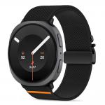 Curea din nylon Tech-Protect Nylon Clasp compatibila cu Samsung Galaxy Watch 9 / 8 (40/44/46mm), Negru 2 - lerato.ro