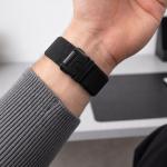 Curea din nylon Tech-Protect Nylon Clasp compatibila cu Samsung Galaxy Watch 9 / 8 (40/44/46mm), Negru 8 - lerato.ro