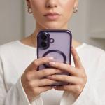 Carcasa Tech-Protect MagFlex cu MagSafe compatibila cu iPhone 17, Mov 7 - lerato.ro