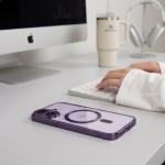Carcasa Tech-Protect MagFlex cu MagSafe compatibila cu iPhone 17, Mov 8 - lerato.ro