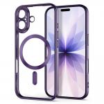 Carcasa Tech-Protect MagFlex cu MagSafe compatibila cu iPhone 17, Mov 10 - lerato.ro