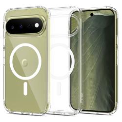 Carcasa Tech-Protect FlexAir cu MagSafe compatibila cu Google Pixel 9 / 9 Pro / 10 / 10 Pro / 11 / 11 Pro, Transparent