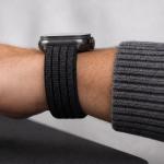 Curea Tech-Protect Nylon Sport compatibila cu Apple Watch 44/45/46/49mm, Negru 8 - lerato.ro