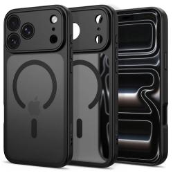 Husa Tech-Protect BasicMag cu MagSafe compatibila cu iPhone 18 Pro / 17 Pro, Negru